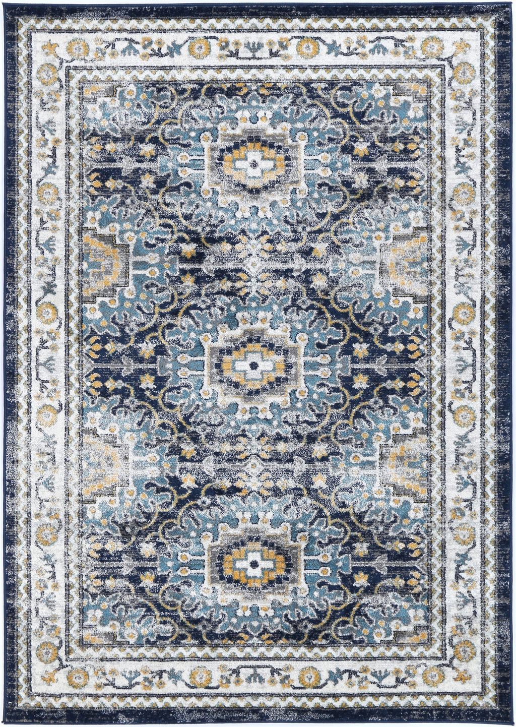 Provence Frejus Blue Transitional Rug - 021 – view 2