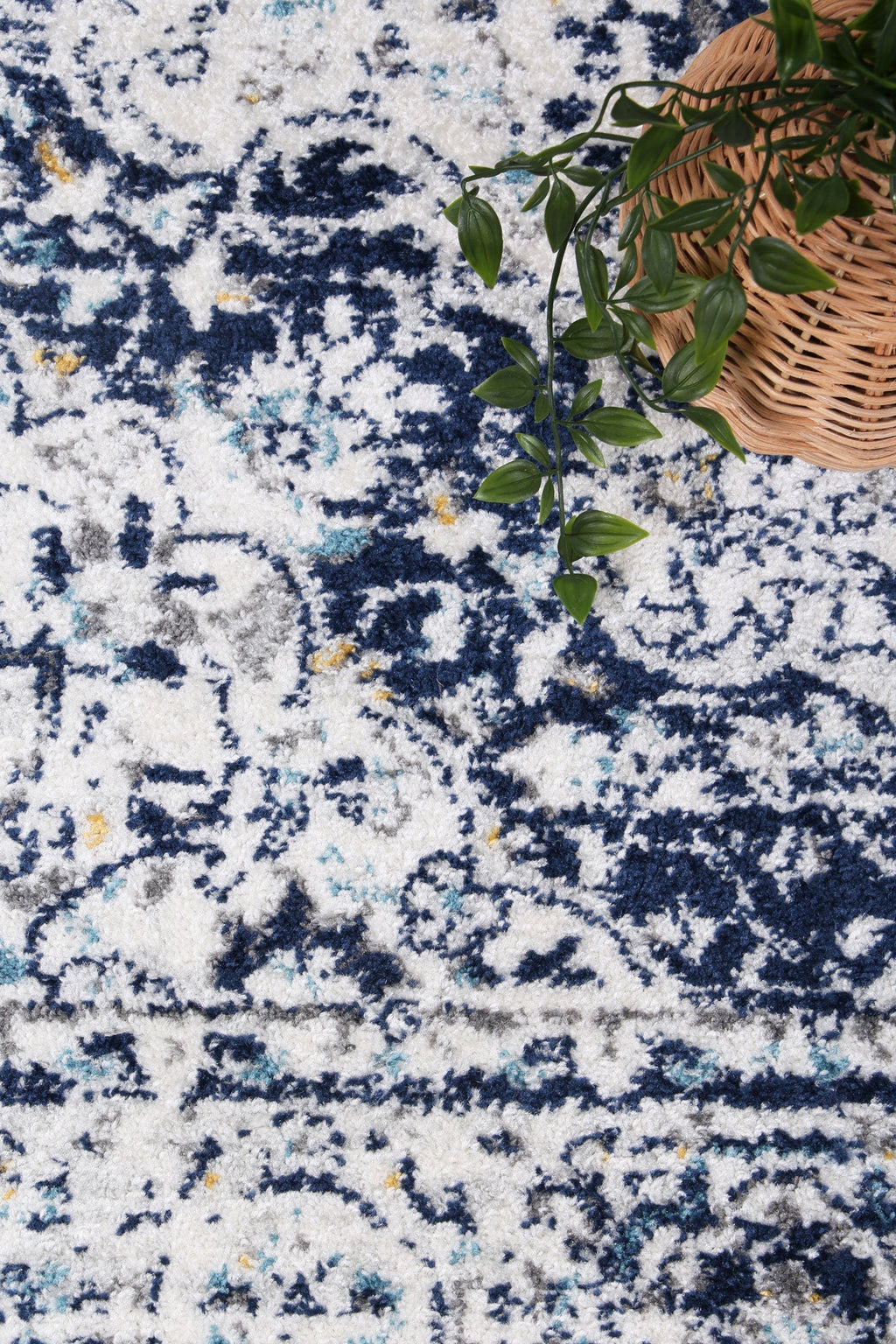 Provence Gruissan Blue & Ivory Transitional Rug - 022 – view 6