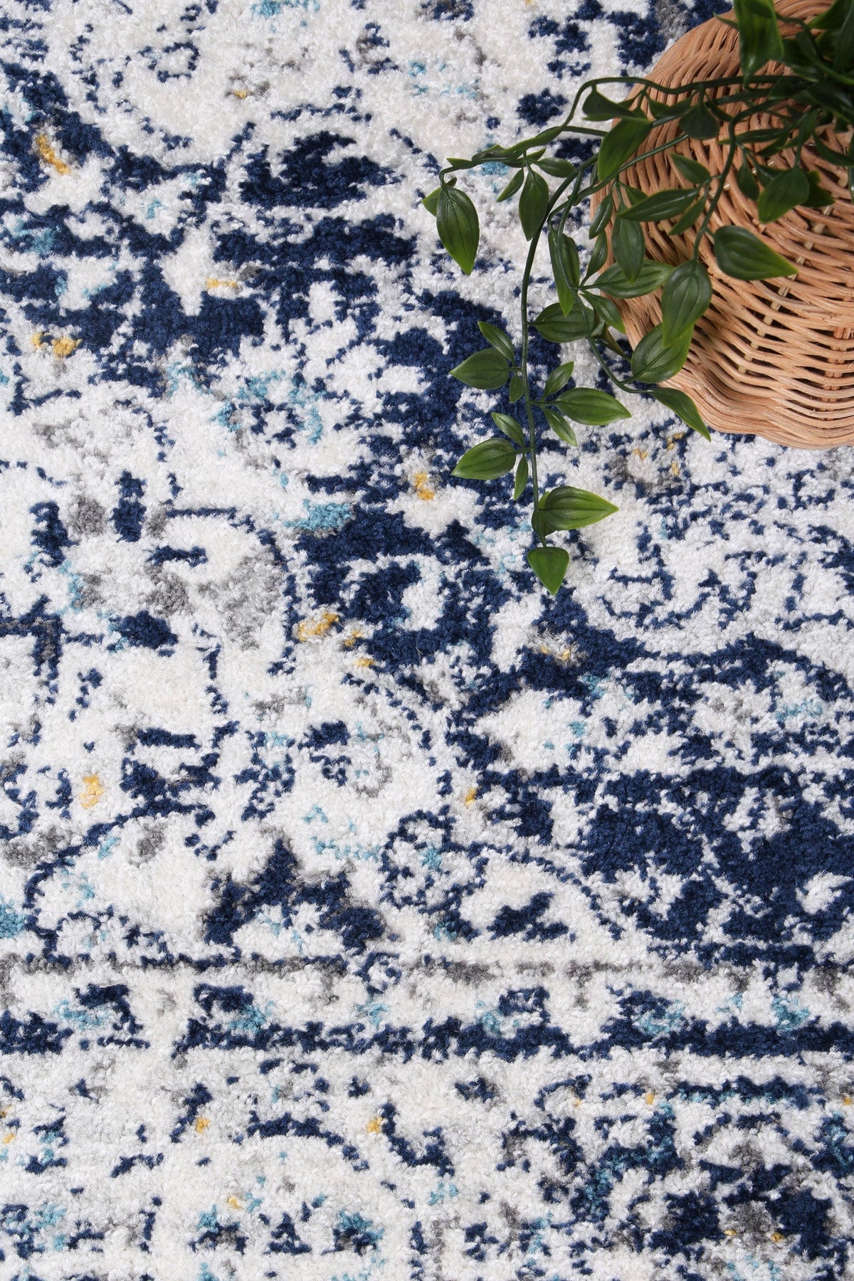 Provence Gruissan Blue & Ivory Transitional Rug - 022 – view 6