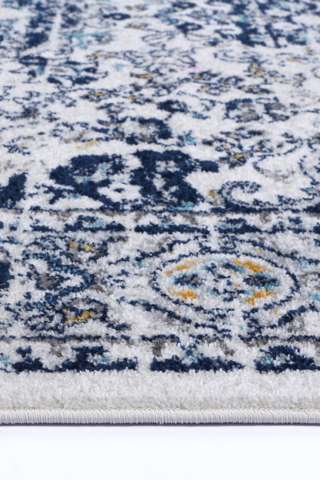 Provence Gruissan Blue & Ivory Transitional Rug - 022 – view 3