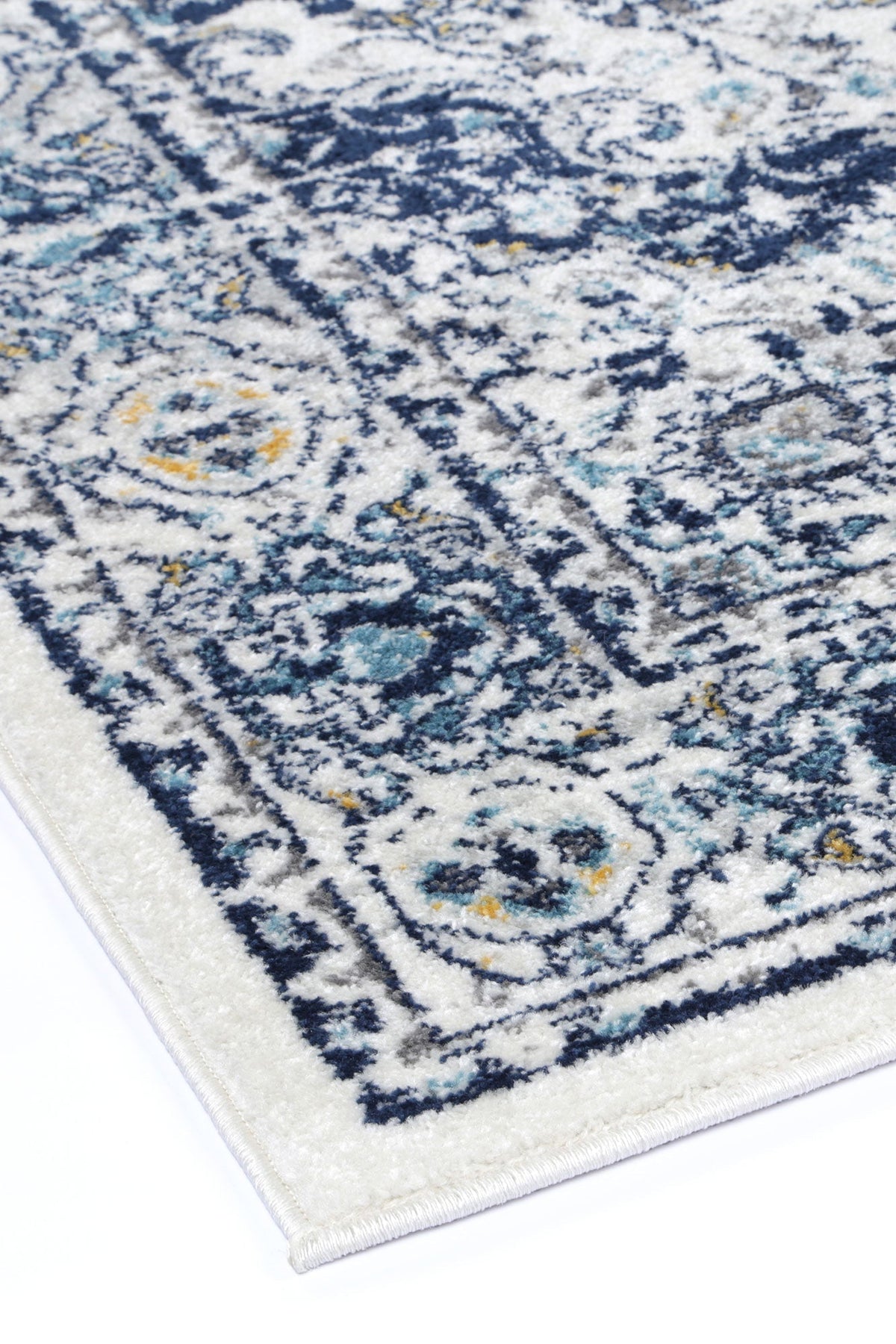 Provence Gruissan Blue & Ivory Transitional Rug - 022 – view 4