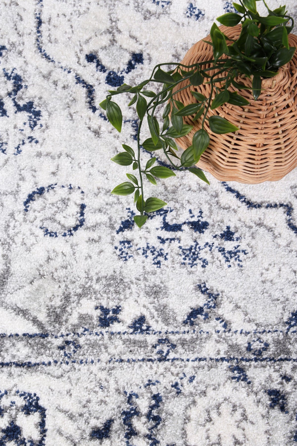 Provence Perols Grey Traditional Rug - 023 – view 6
