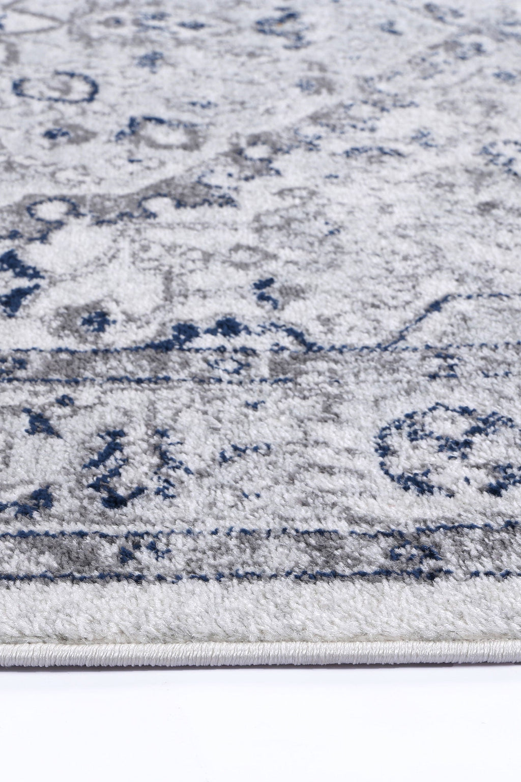 Provence Perols Grey Traditional Rug - 023 – view 3