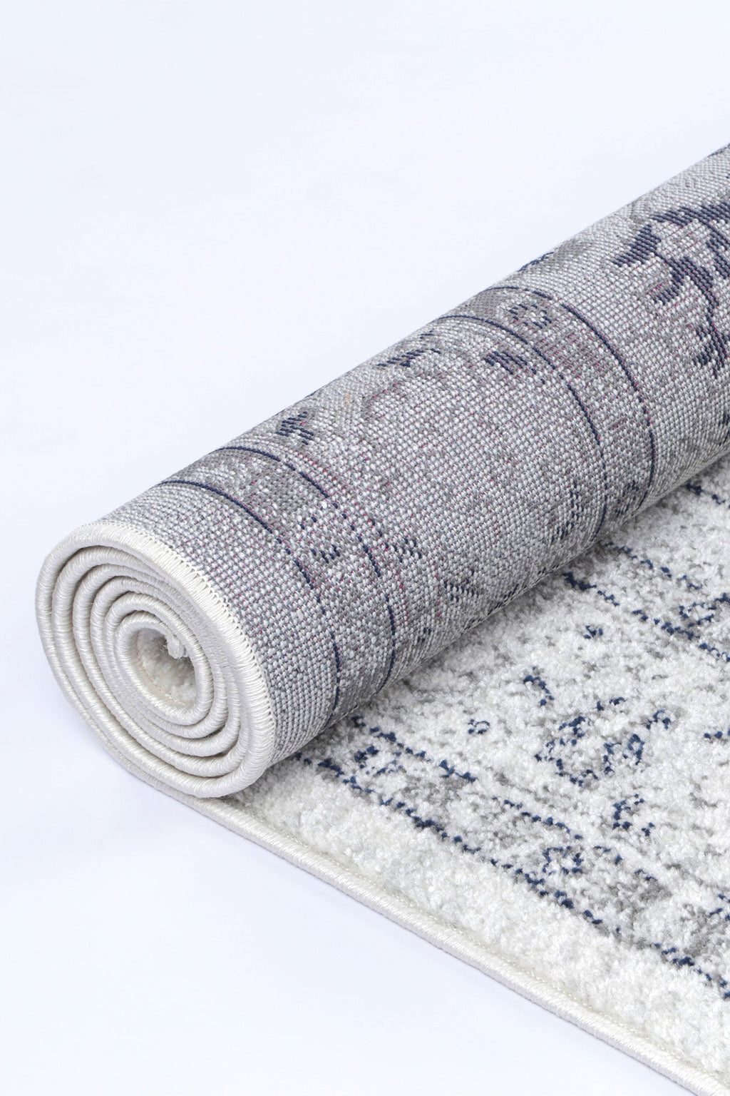 Provence Perols Grey Traditional Rug - 023 – view 5