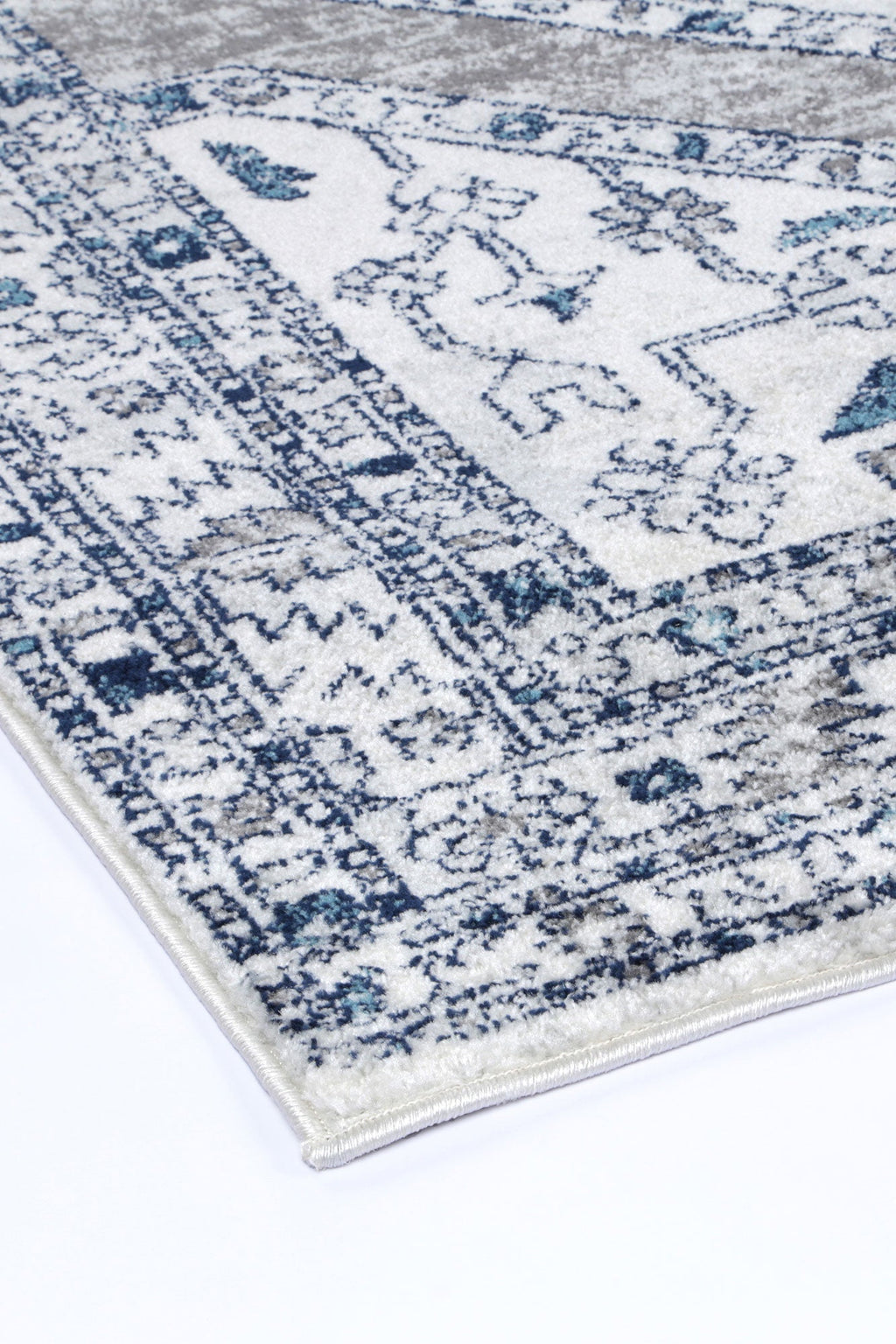 Provence Meze Grey Traditional Rug - 024 – view 4
