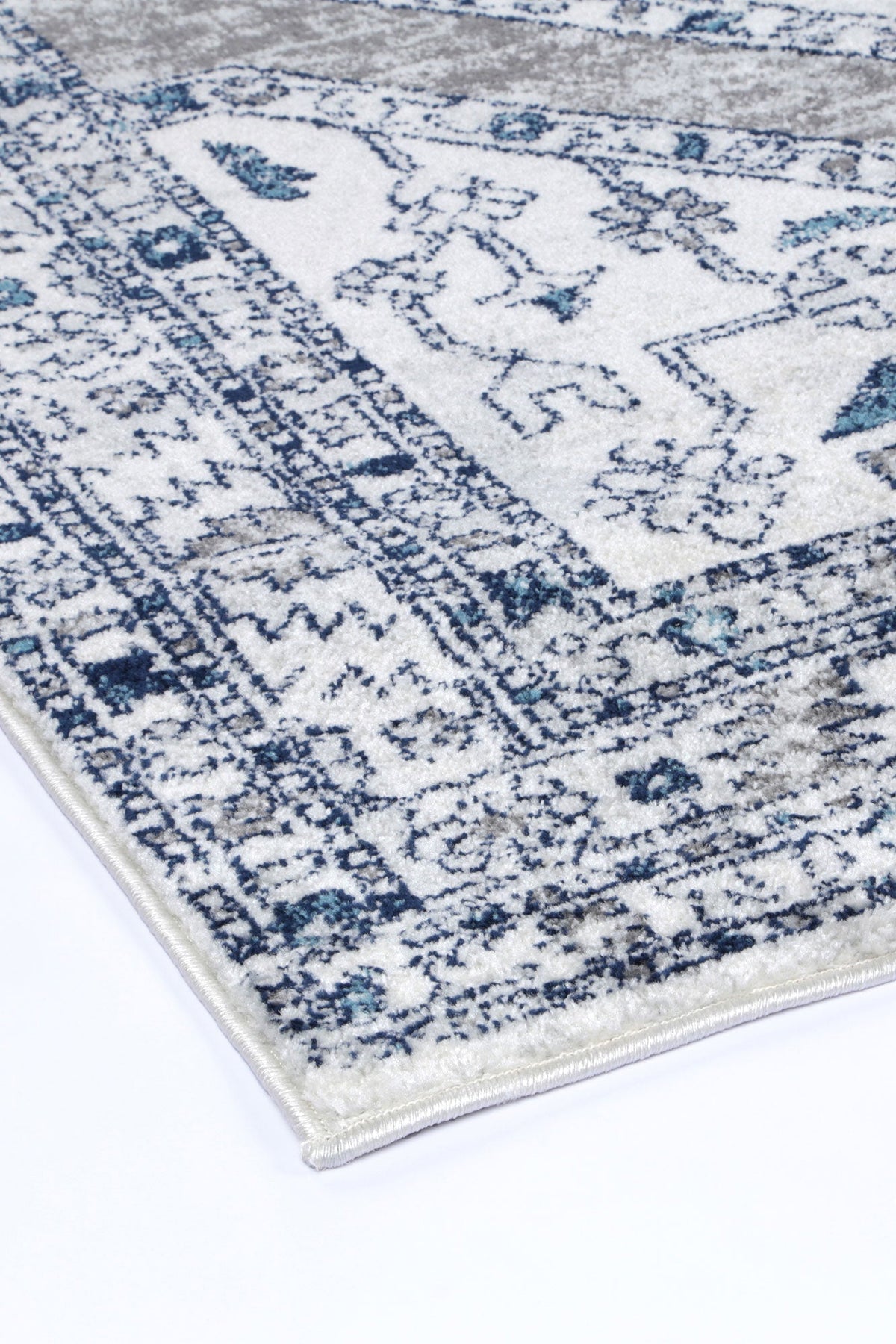 Provence Meze Grey Traditional Rug - 024 – view 4