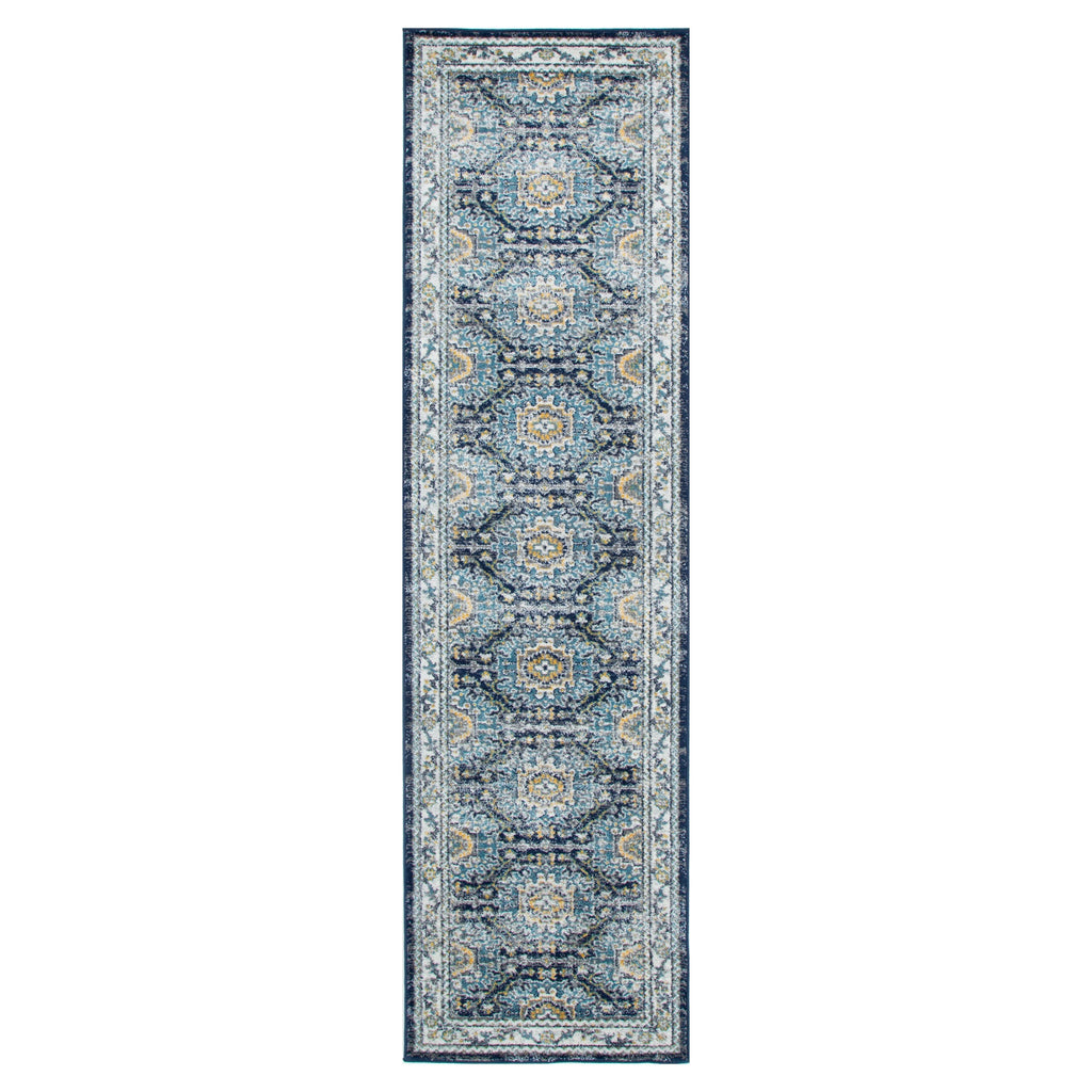 Provence Frejus Blue Transitional Rug - 021 – view 7