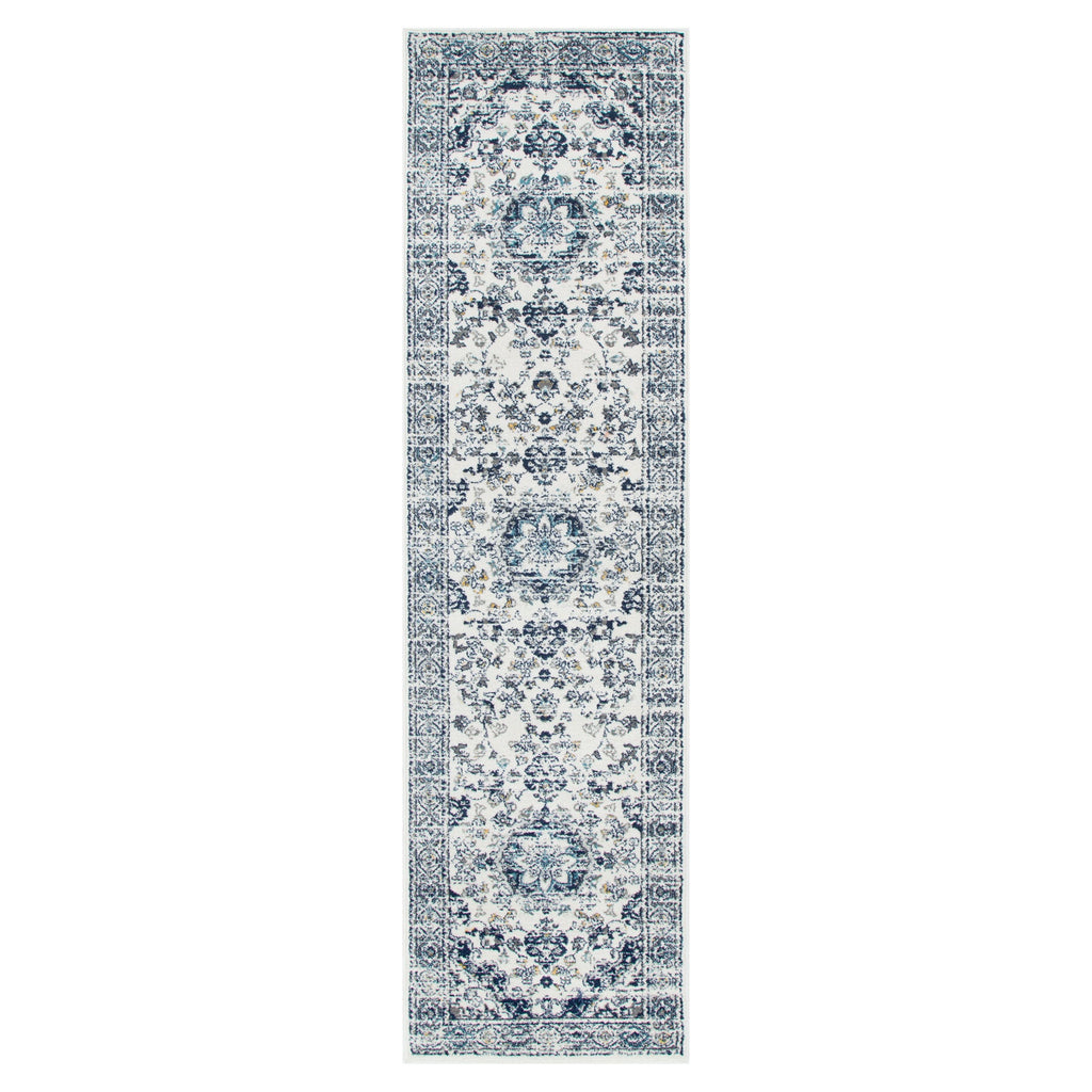 Provence Gruissan Blue & Ivory Transitional Rug - 022 – view 7