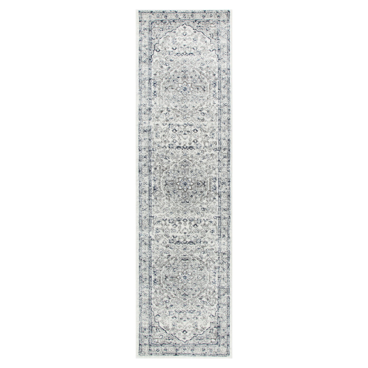 Provence Perols Grey Traditional Rug - 023 – view 7