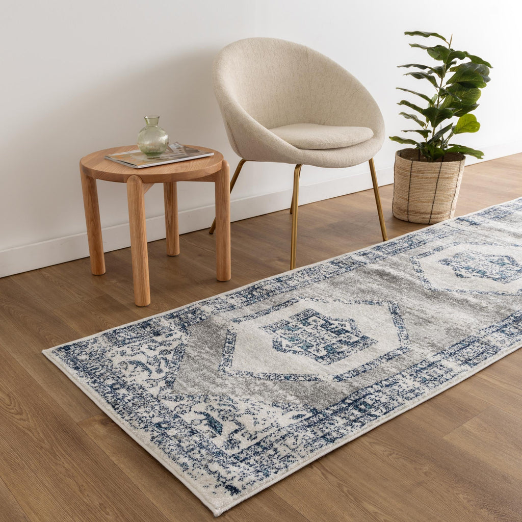 Provence Meze Grey Traditional Rug - 024 – view 8