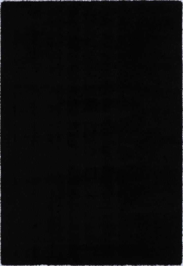 Puffy Soft Shag Black Rug – view 2