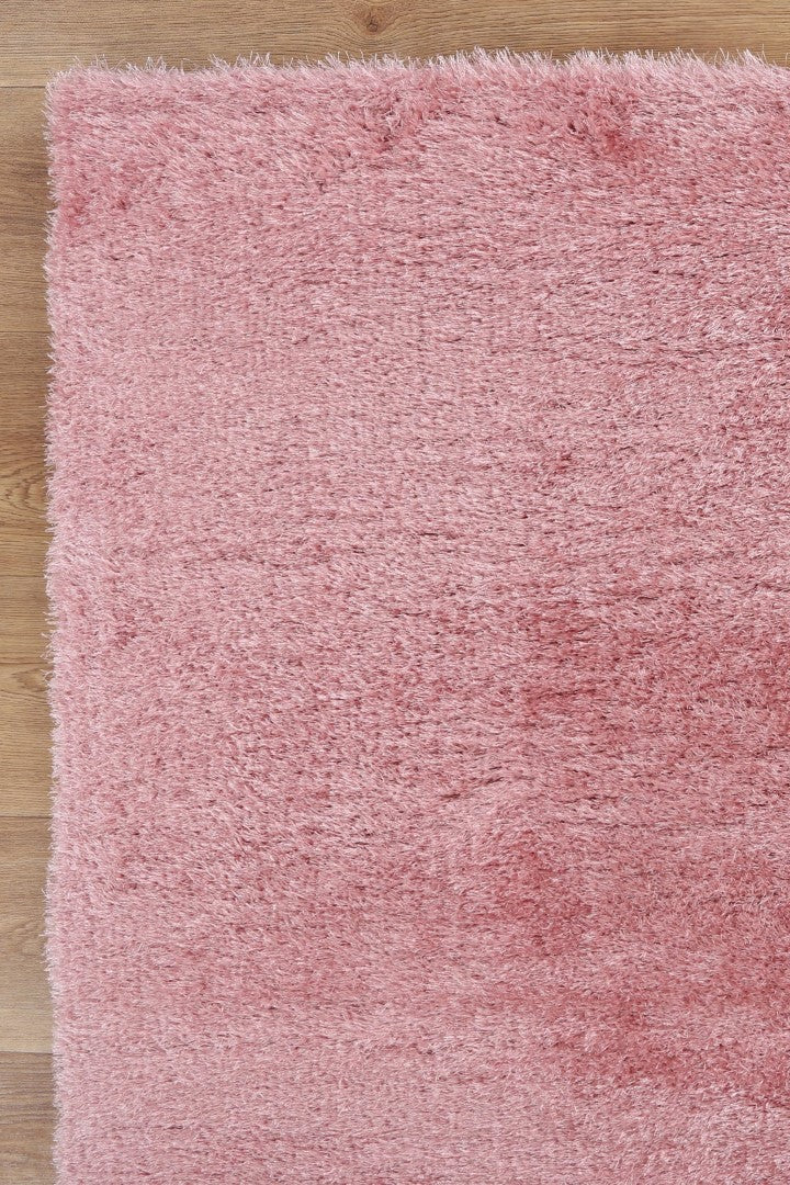 Puffy Soft Shag Pink Rug – view 3