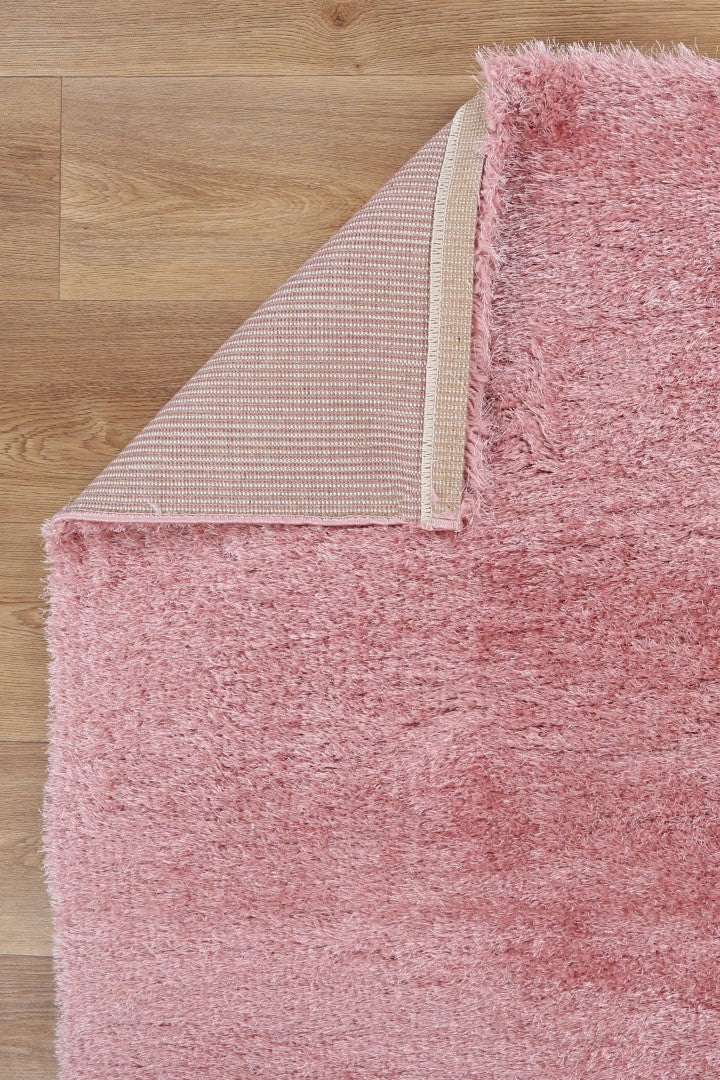 Puffy Soft Shag Pink Rug – view 4