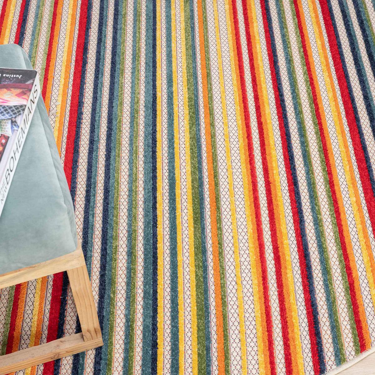 Paradise 530 Multi Round Rug