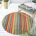 Paradise 530 Multi Round Rug lifestyle view