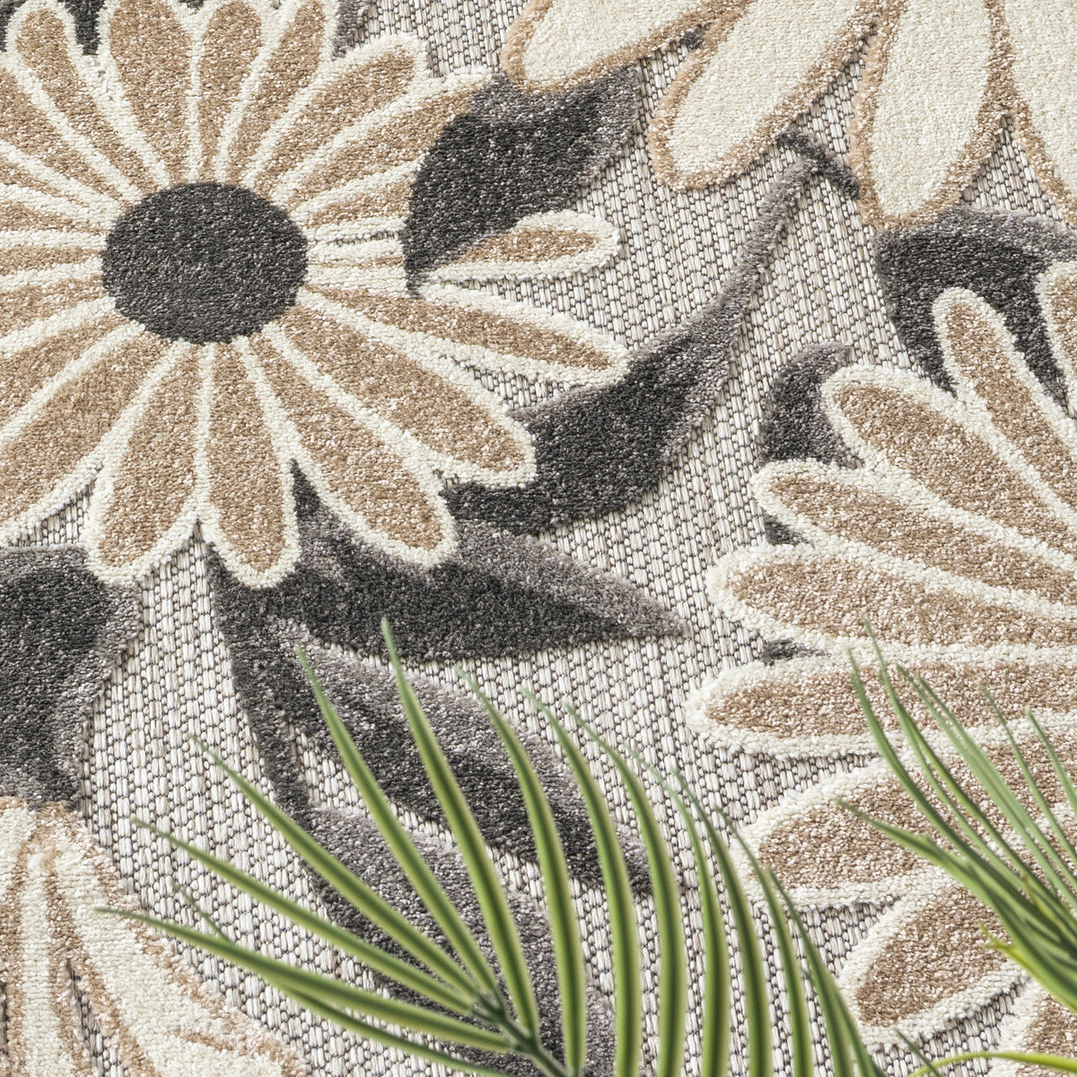 Paradise 537 Silver Round Rug