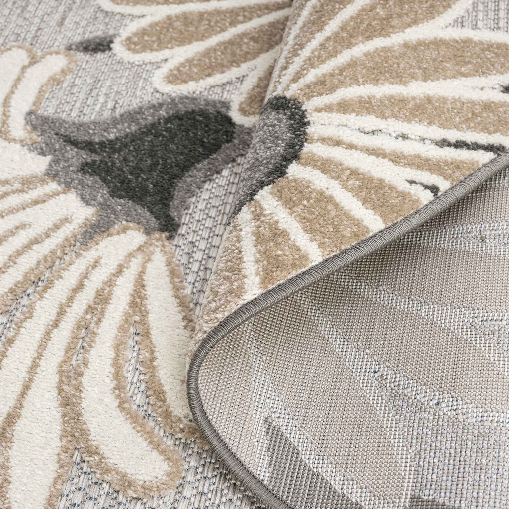 Paradise 537 Silver Round Rug