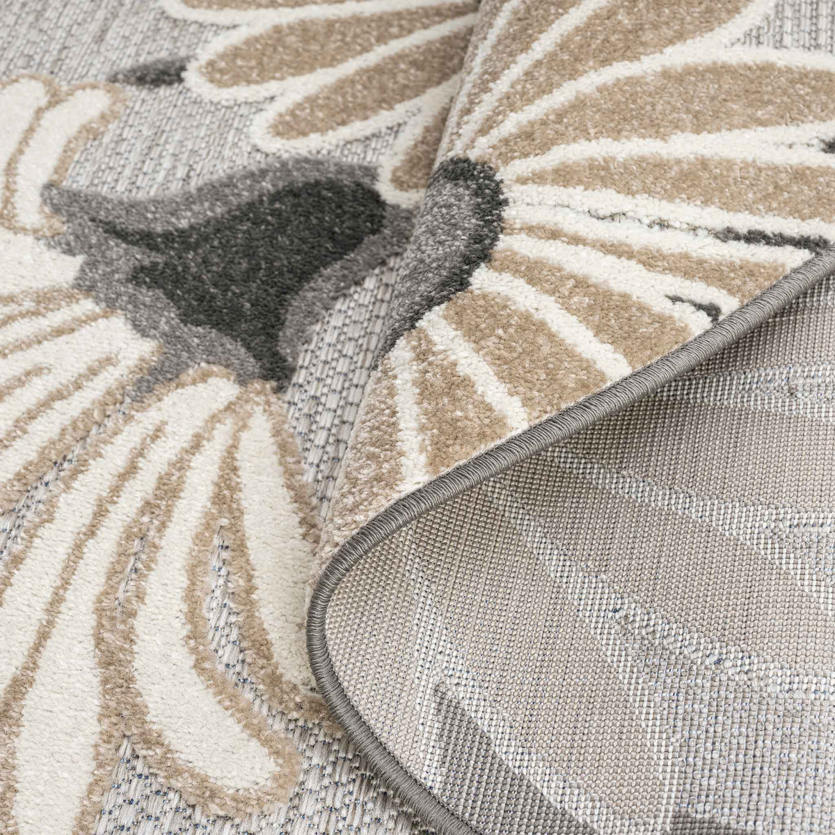 Paradise 537 Silver Round Rug