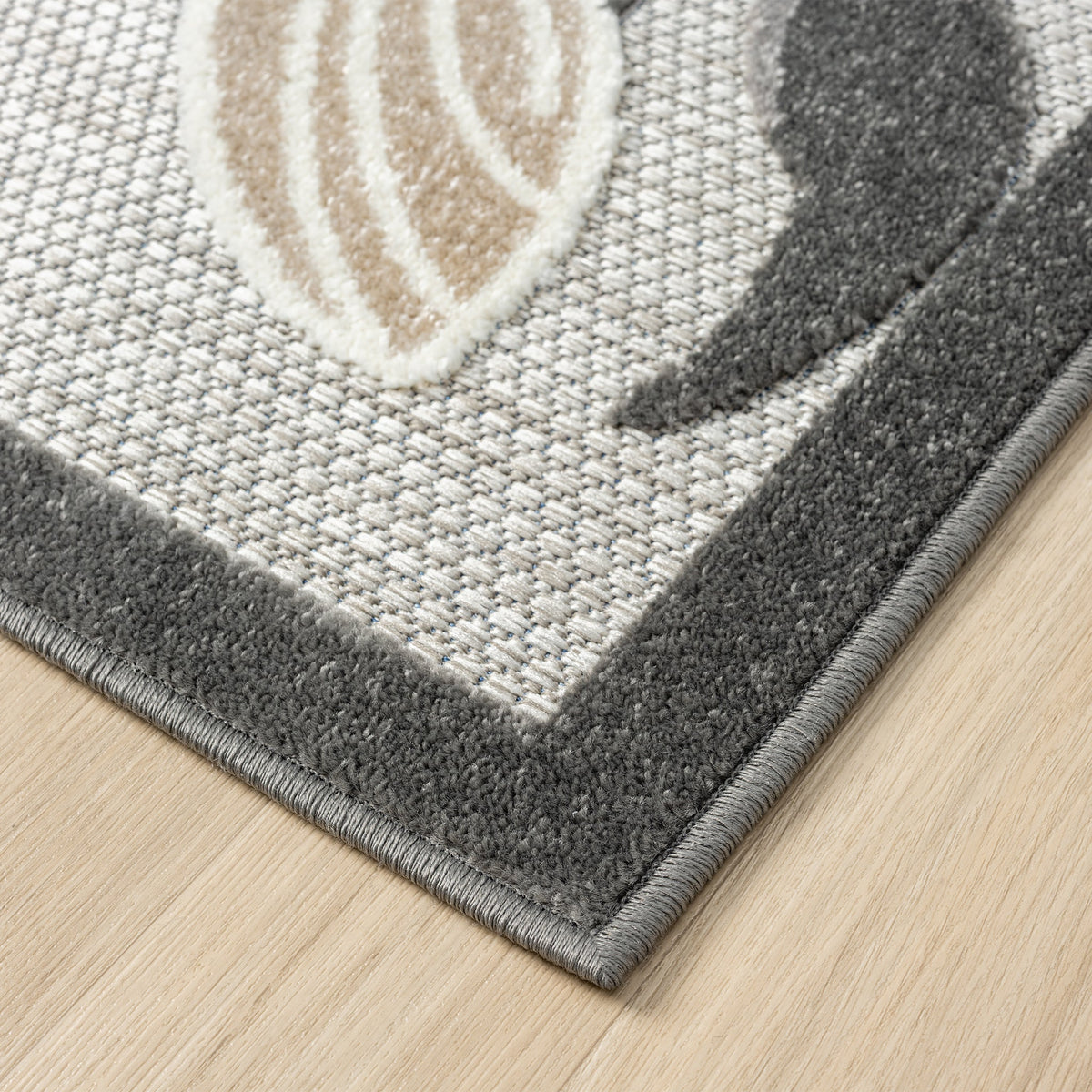 Paradise 537 Silver Turkish Rug