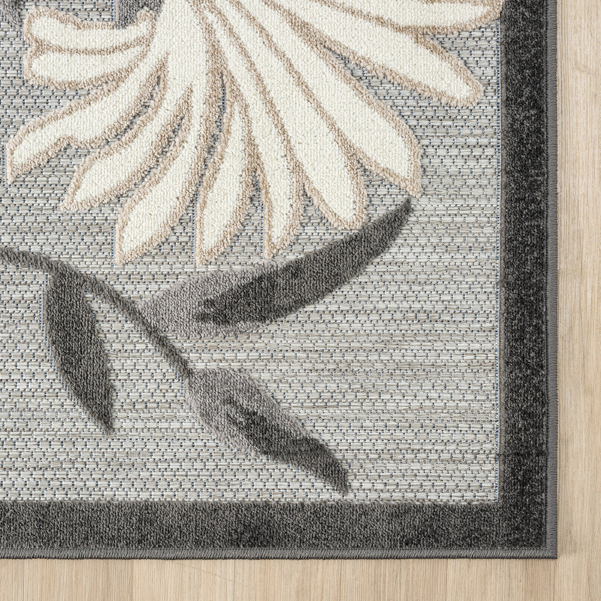 Paradise 537 Silver Turkish Rug