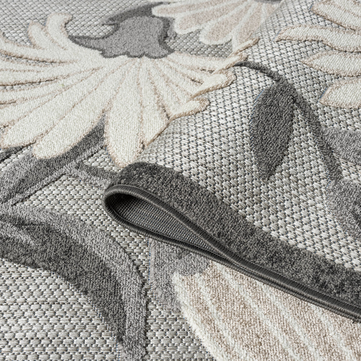 Paradise 537 Silver Turkish Rug