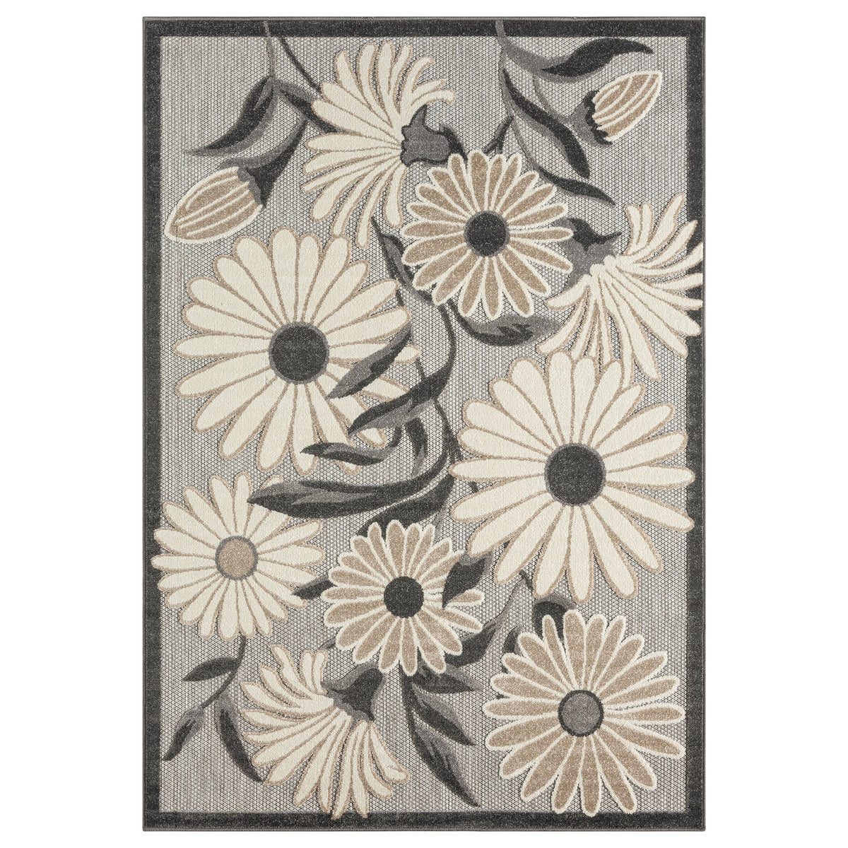 Paradise 537 Silver Turkish Rug