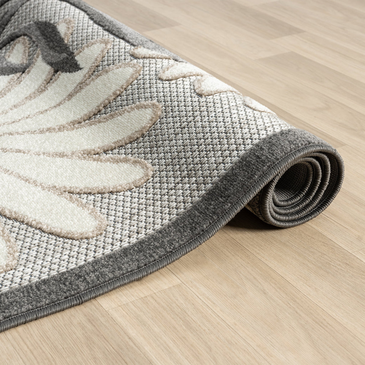 Paradise 537 Silver Turkish Rug