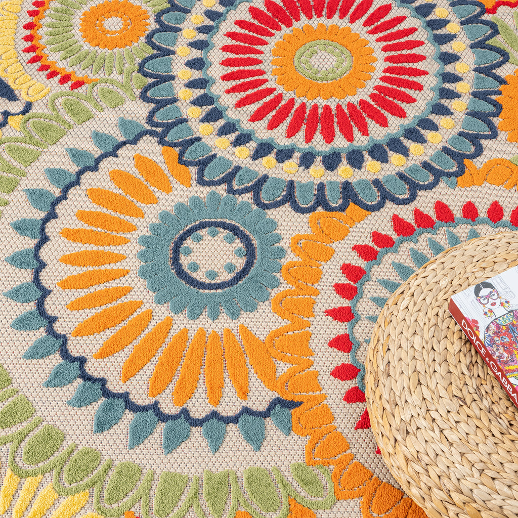 Paradise 538 Multi Turkish Rug