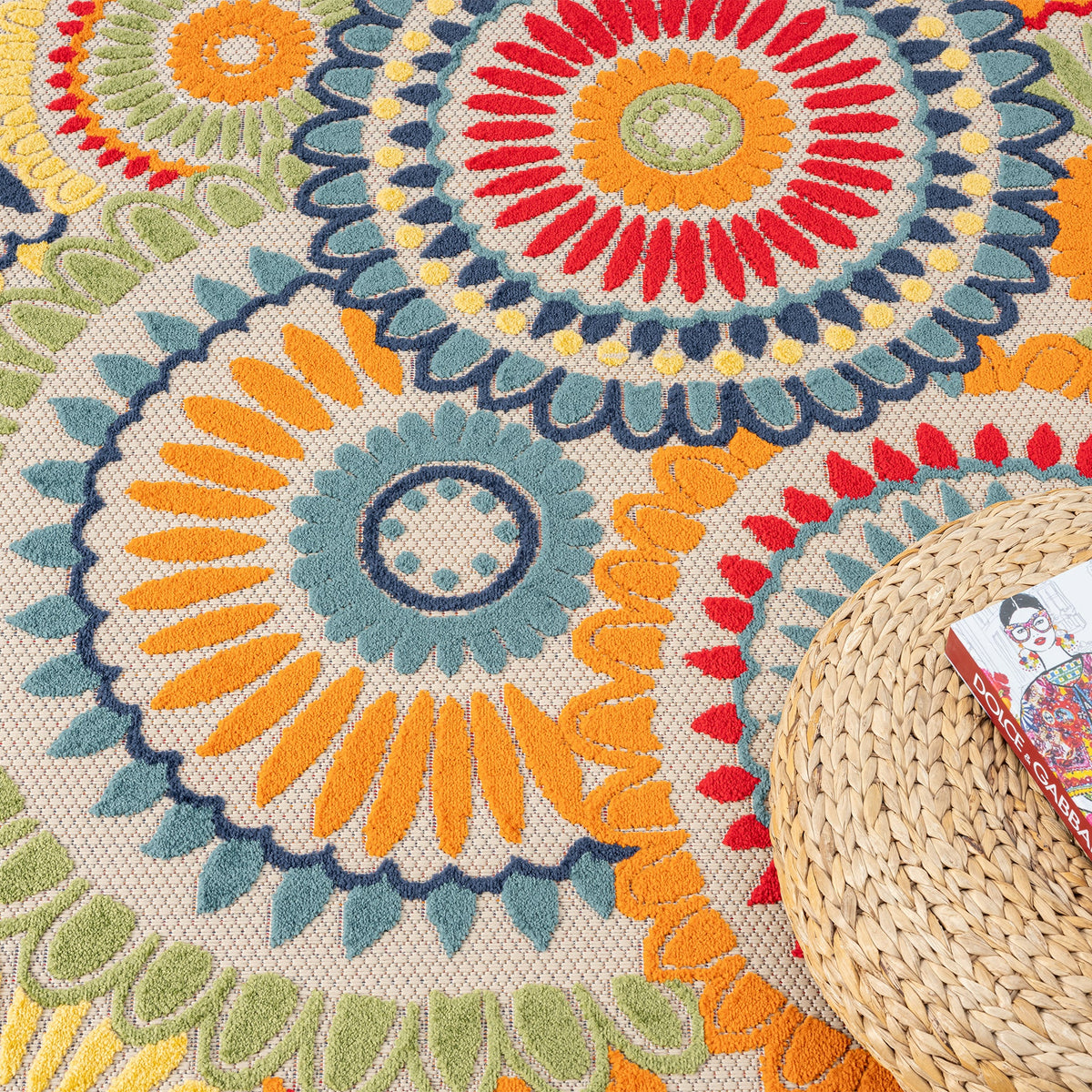 Paradise 538 Multi Turkish Rug