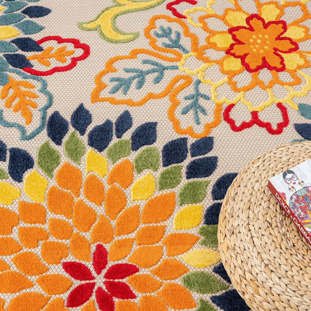 Paradise 539 Multi Turkish Rug