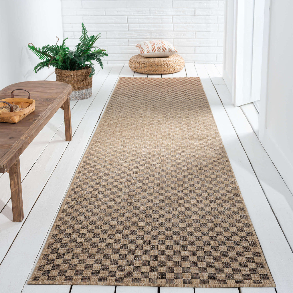 Park 565 Taupe Hallway Runner lifestyle view