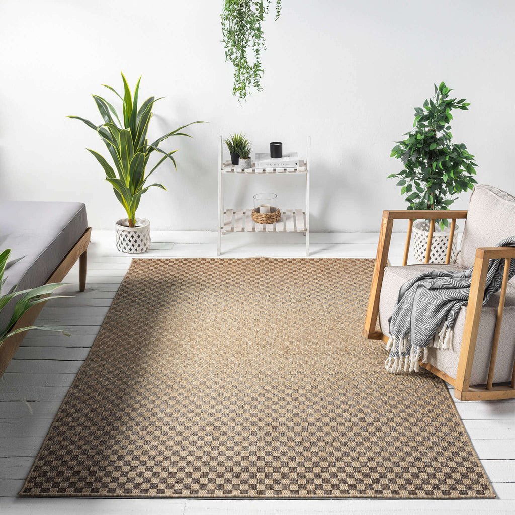 Park 565 Taupe Turkish Rug lifestyle view