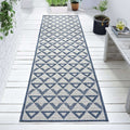 Patio 457 Indigo Hallway Runner lifestyle view