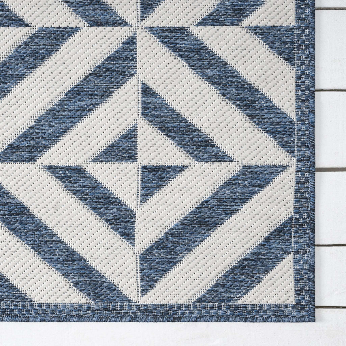 Patio 458 Aqua Hallway Runner