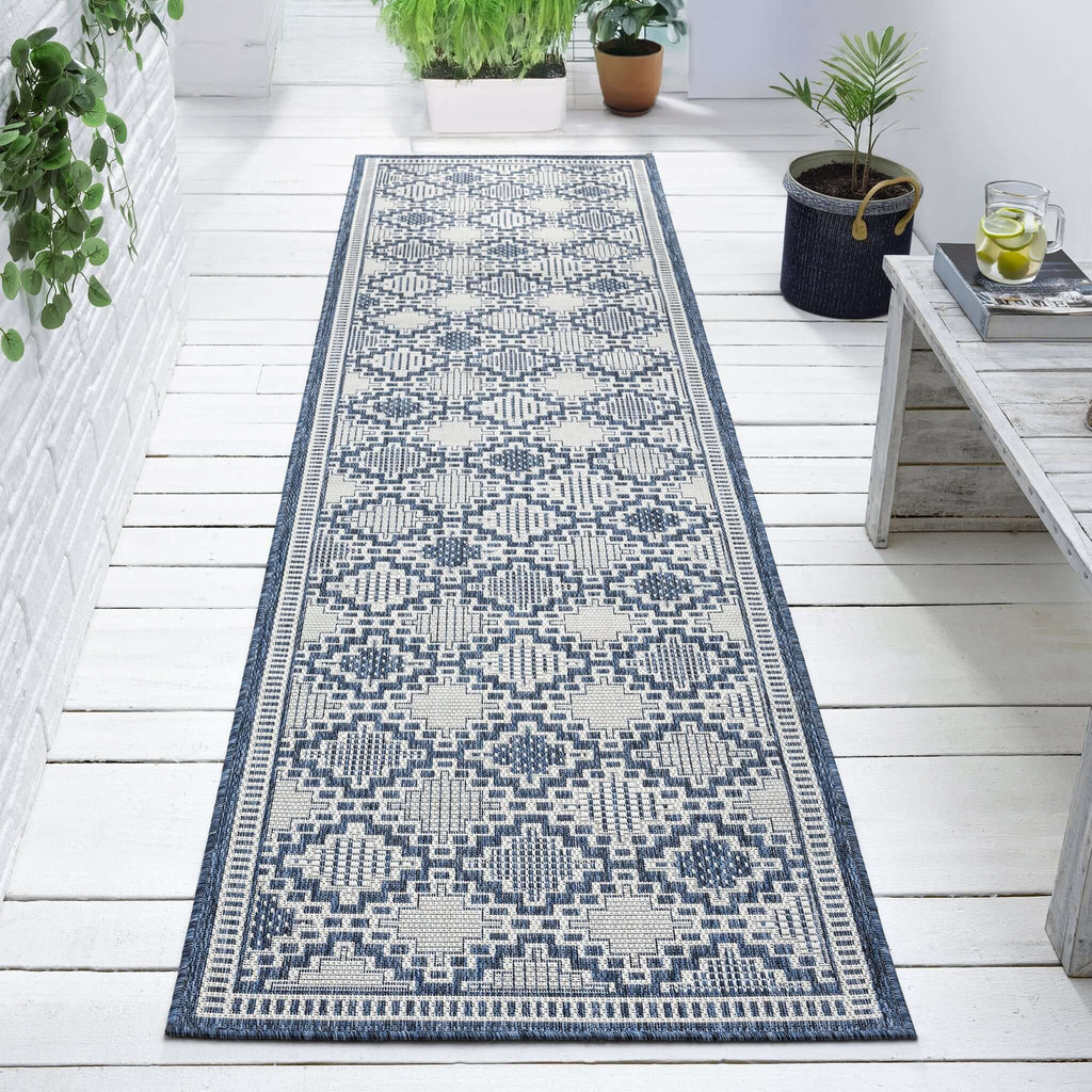Patio 459 Arctic Hallway Runner lifestyle view