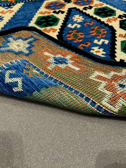 Ottoman Authentic Floor Cushion (Blue)    