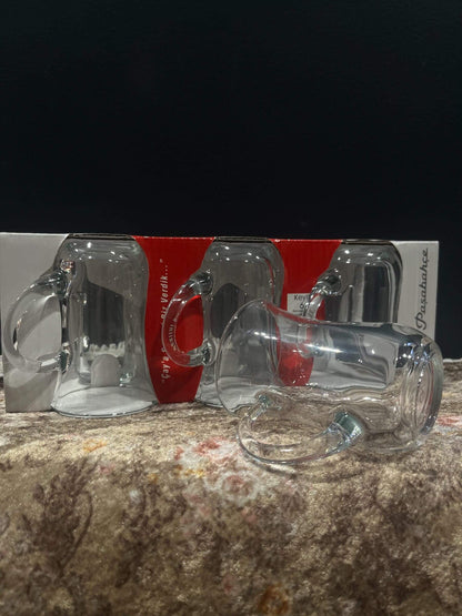 Tea Cup Glass Set Pasabahce 6pc