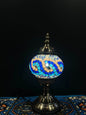 Mosaic Table Lamp Blue Infinity Lamps   