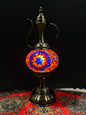 Mosaic Genie Lamp Star Red Blue    