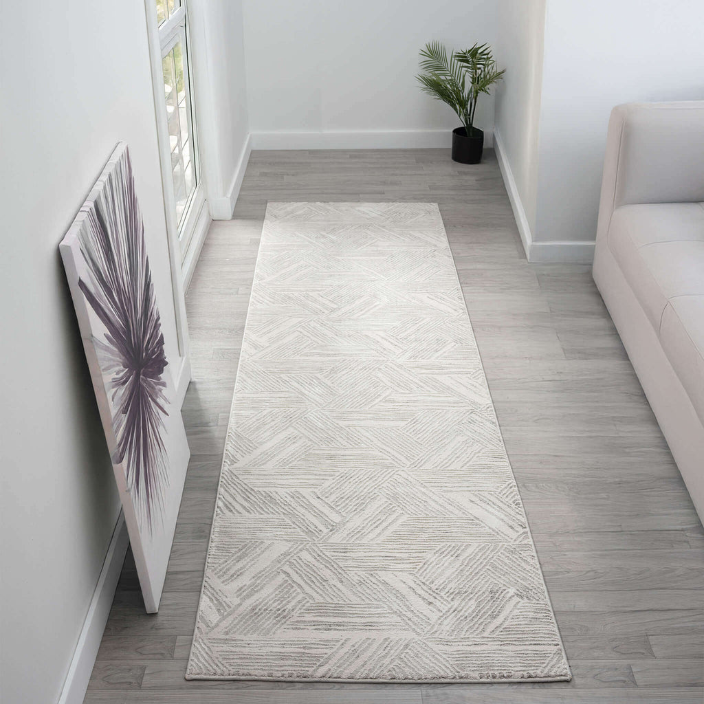 Portland 840 Lt Grey Hallway Hallway Runner lifestyle view