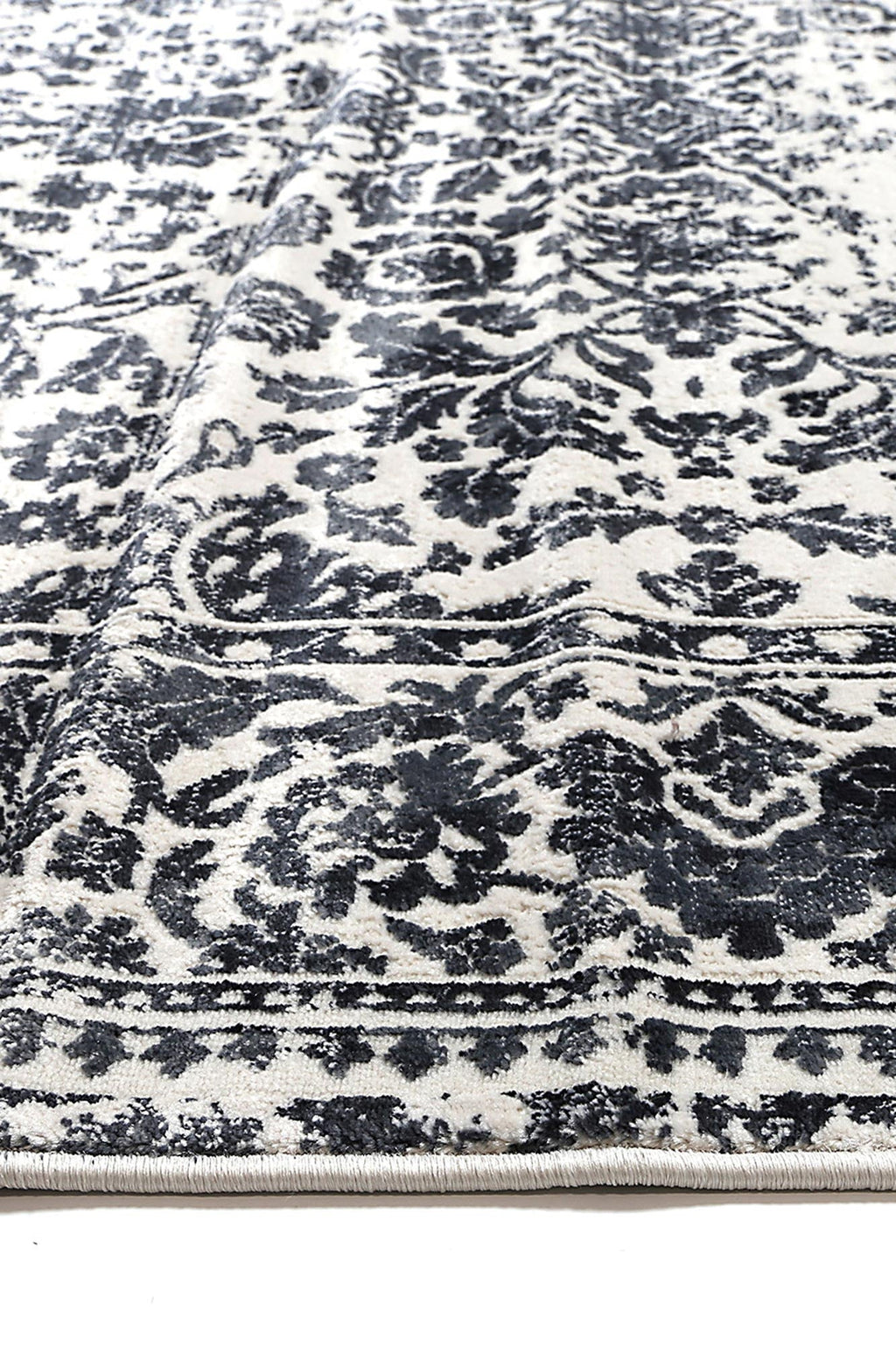 Rapsody Chopin Navy Transitional Rug - 04NAVY – view 3