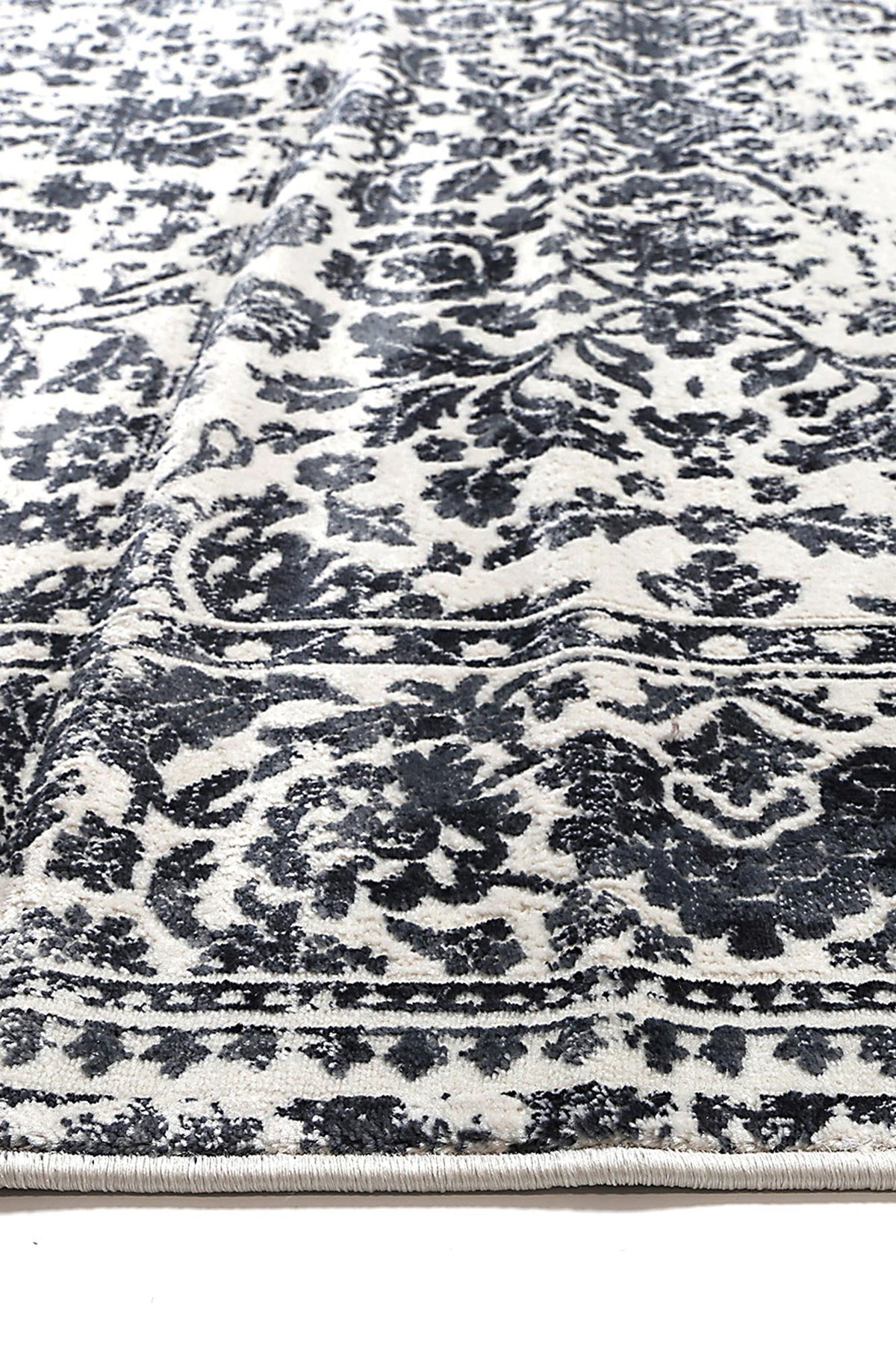Rapsody Chopin Navy Transitional Rug - 04NAVY – view 3