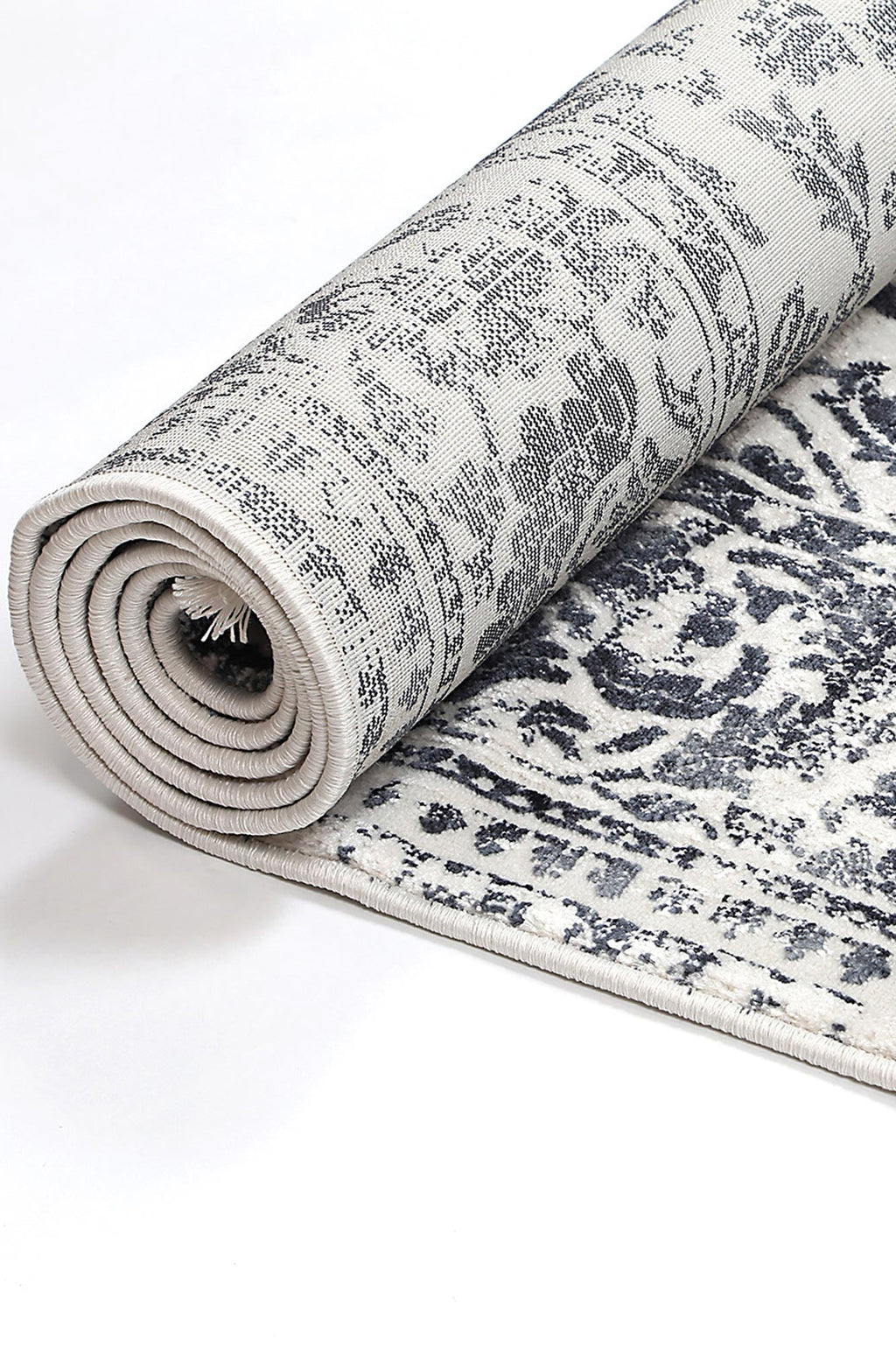 Rapsody Chopin Navy Transitional Rug - 04NAVY – view 5
