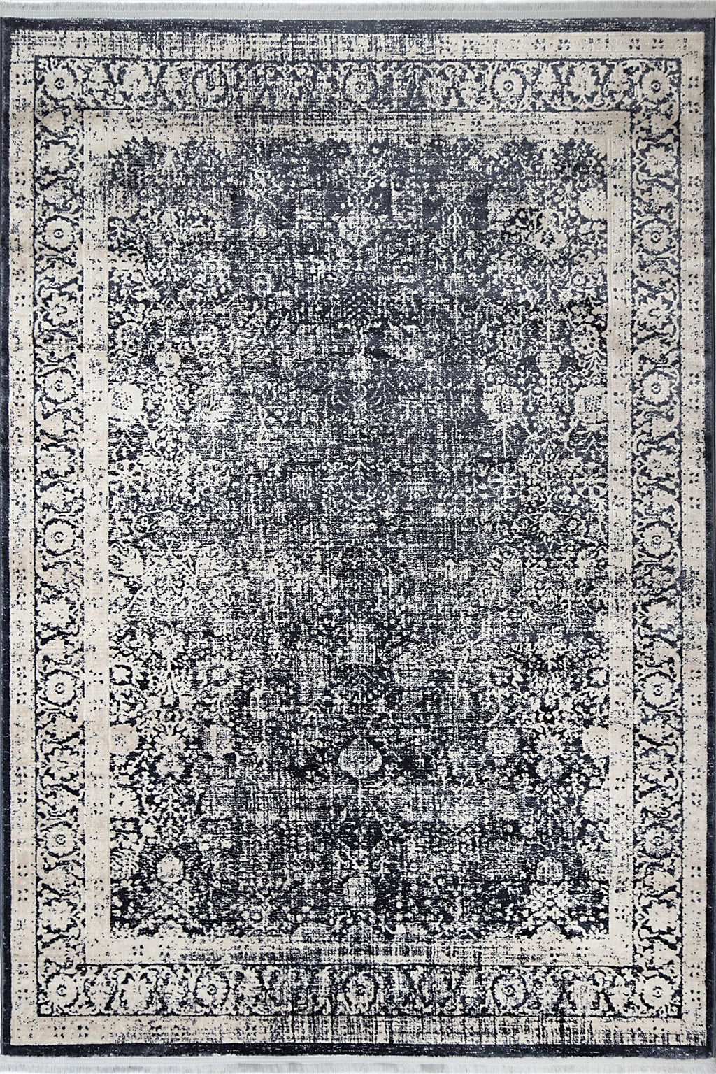 Rapsody Liszt Navy Transitional Rug - 07NAVY – view 2