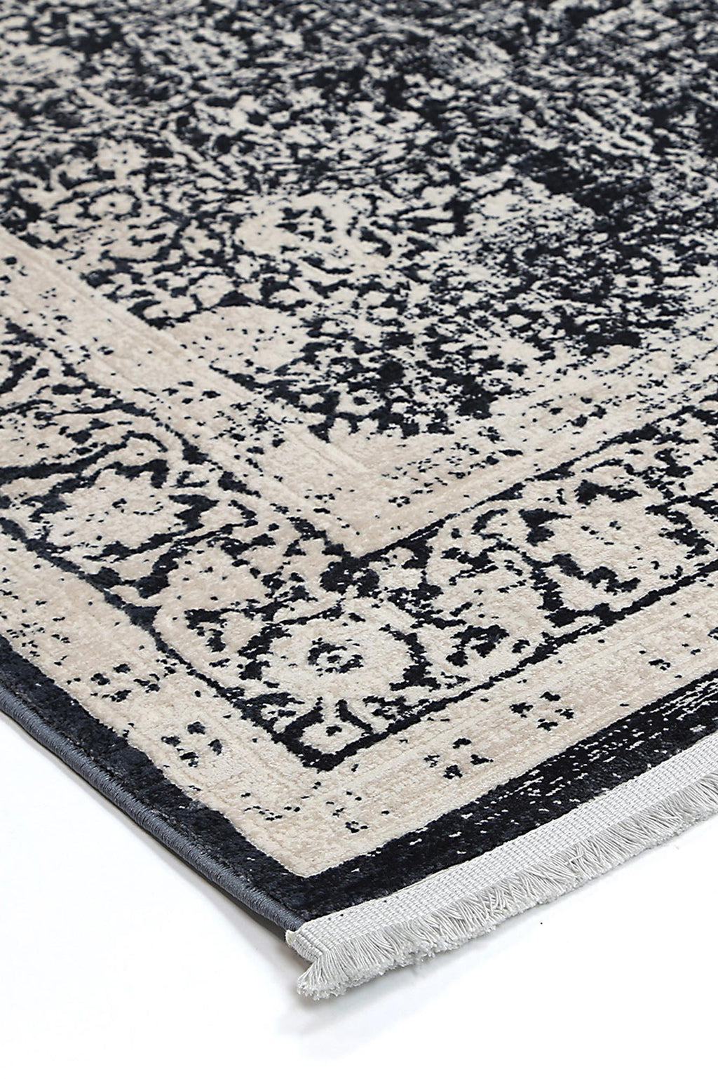 Rapsody Liszt Navy Transitional Rug - 07NAVY – view 4