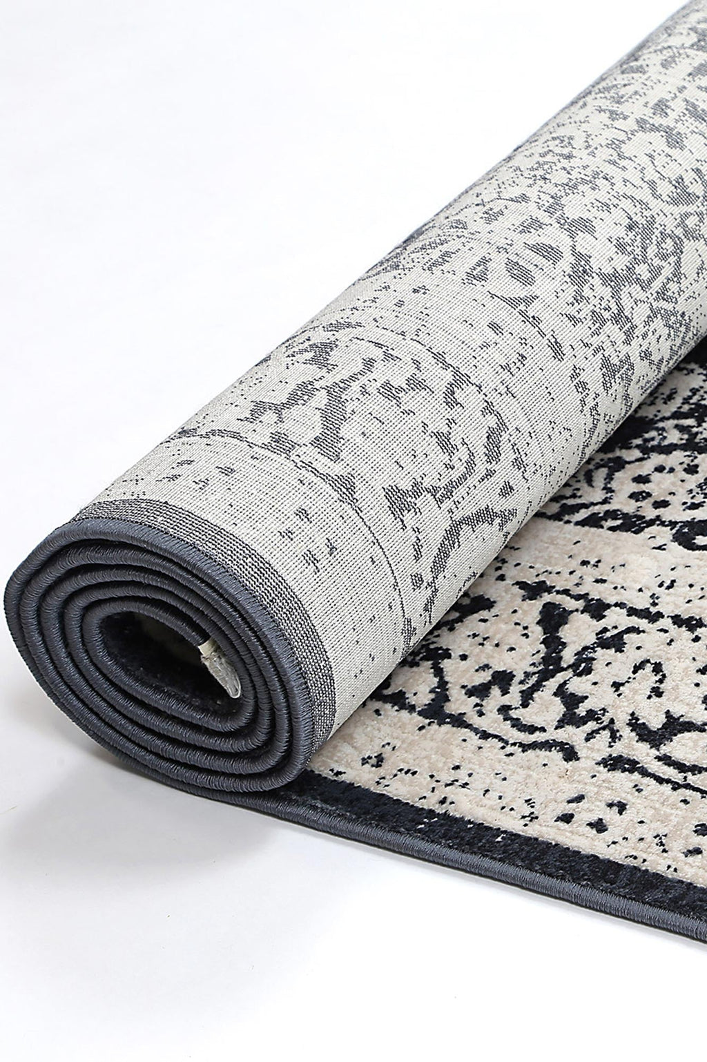 Rapsody Liszt Navy Transitional Rug - 07NAVY – view 5