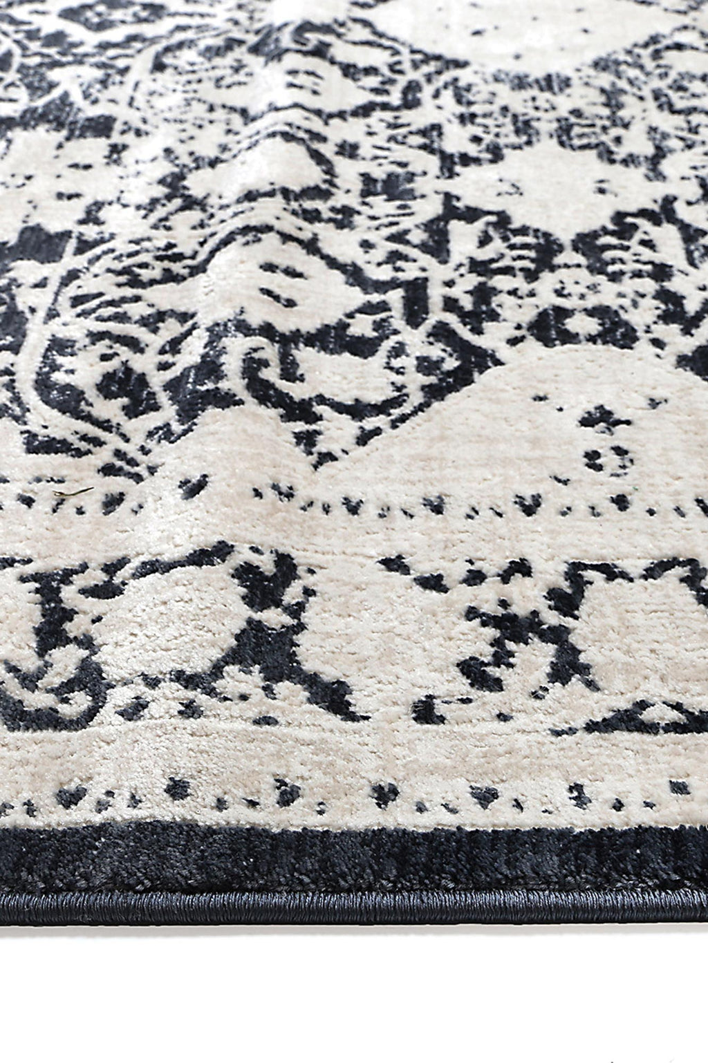 Rapsody Rossini Navy Traditional Rug - 09NAVY – view 3