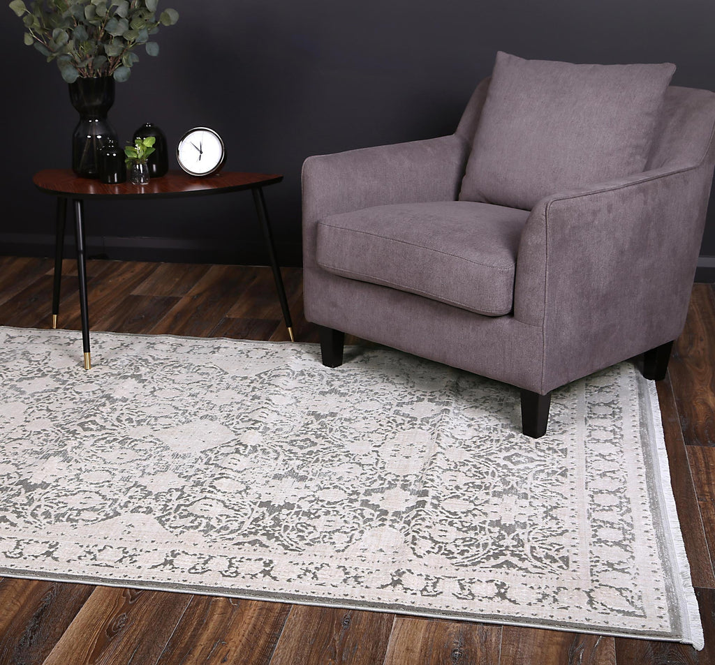 Rapsody Rossini Grey Traditional Rug - 10GREY – view 6