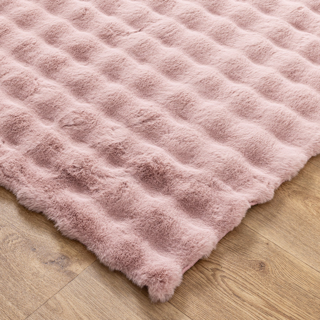 Purity Washable Rug Rose Pink – view 3
