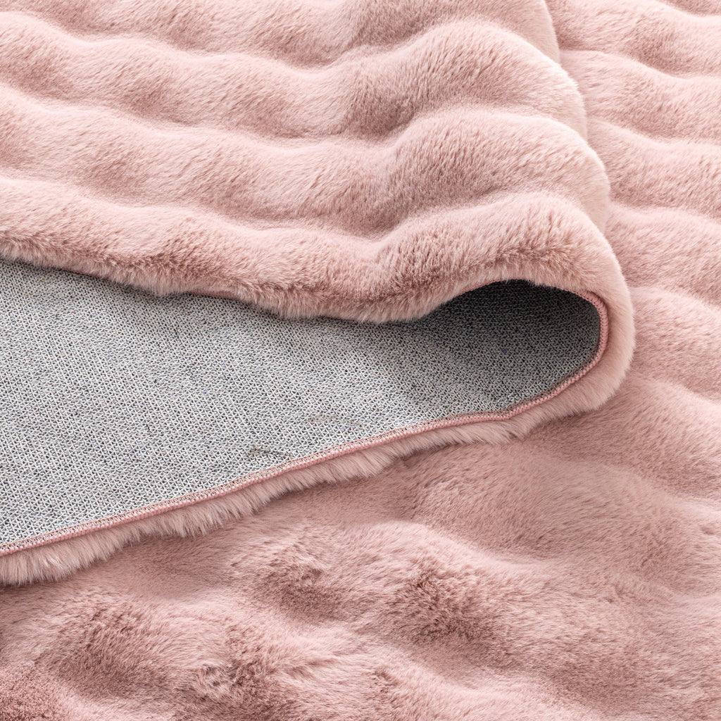 Purity Washable Rug Rose Pink – view 4